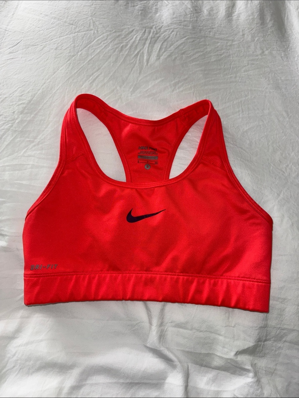 Nike Women's Dri-FIT Sports Bra - Salmon